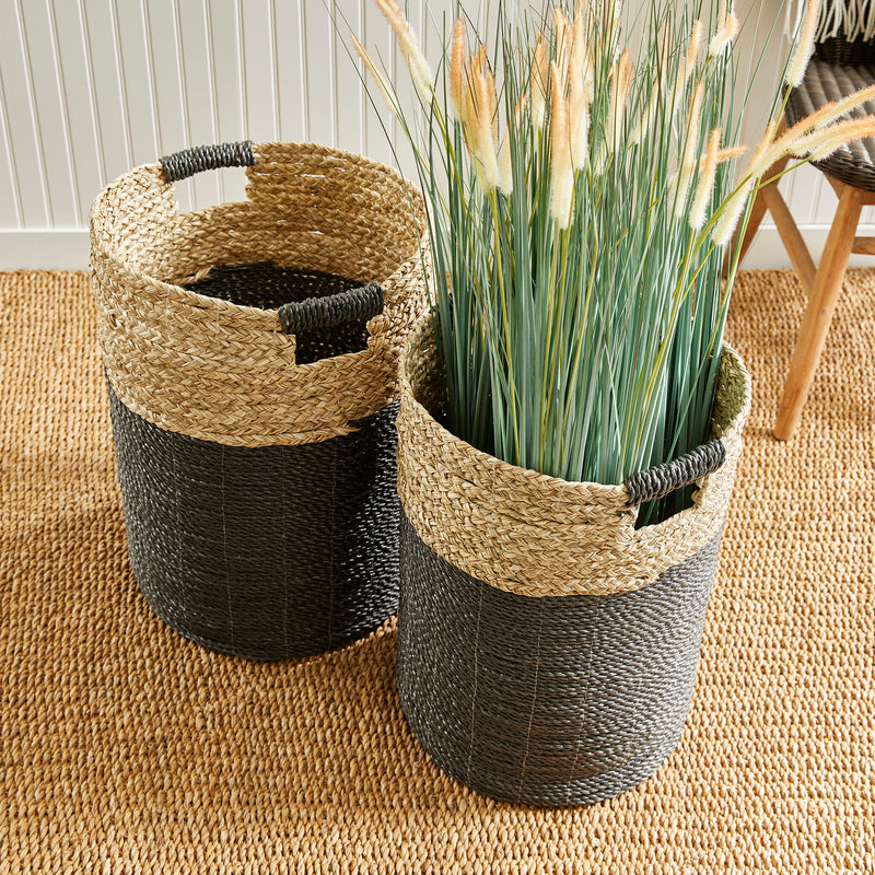 Design Shop Madura Hamper Baskets, Set Of 2