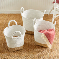 Design Shop Madura Market Baskets, Set Of 3