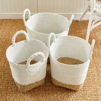 Design Shop Madura Market Baskets, Set Of 3