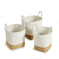 Design Shop Madura Market Baskets, Set Of 3