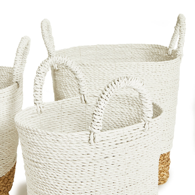 Design Shop Madura Market Baskets, Set Of 3