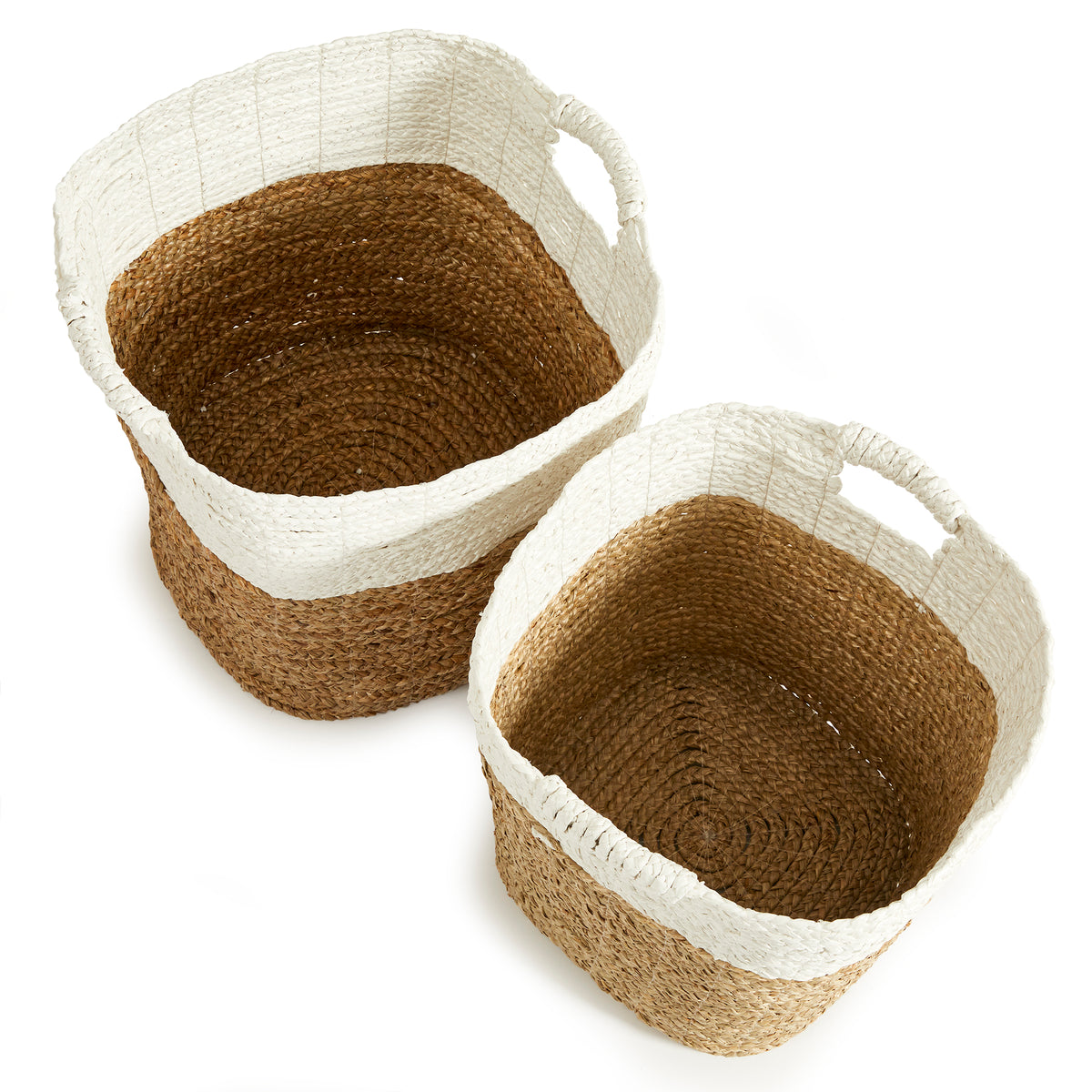 Design Shop Madura Rectangular Baskets, Set Of 2
