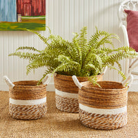 Design Shop Key Largo Round Baskets, Set Of 3