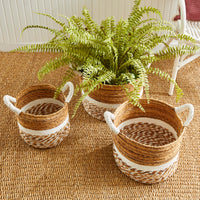 Design Shop Key Largo Round Baskets, Set Of 3