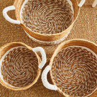 Design Shop Key Largo Round Baskets, Set Of 3