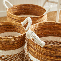 Design Shop Key Largo Round Baskets, Set Of 3