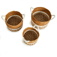 Design Shop Key Largo Round Baskets, Set Of 3