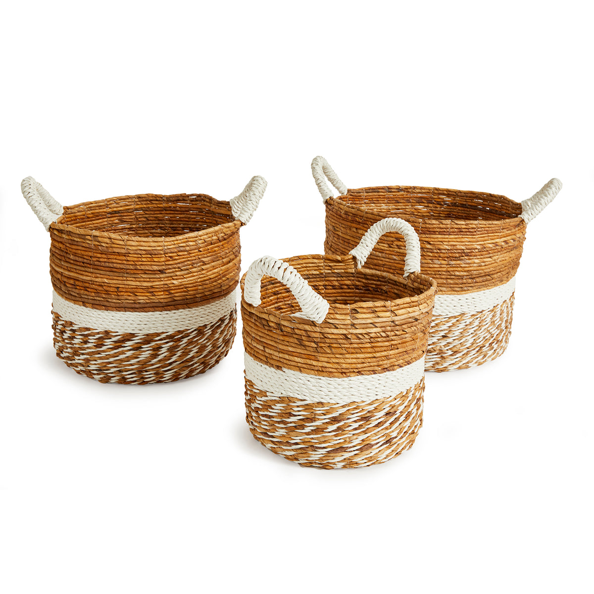 Design Shop Key Largo Round Baskets, Set Of 3