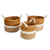 Design Shop Key Largo Round Baskets, Set Of 3