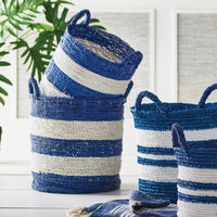 Design Shop Barclay Butera Totes Adore Util. Baskets, Set Of 2