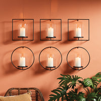 Design Shop Grafton Round Wall Candleholder