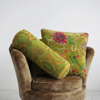 Design Shop 20" Square Cotton Blend Velvet Printed Pillow