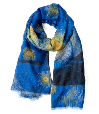 Design Shop Starry Night By Vincent Van Gogh Scarf