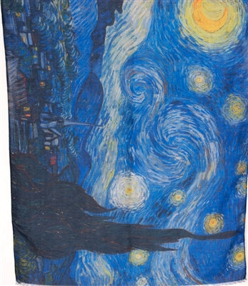 Design Shop Starry Night By Vincent Van Gogh Scarf