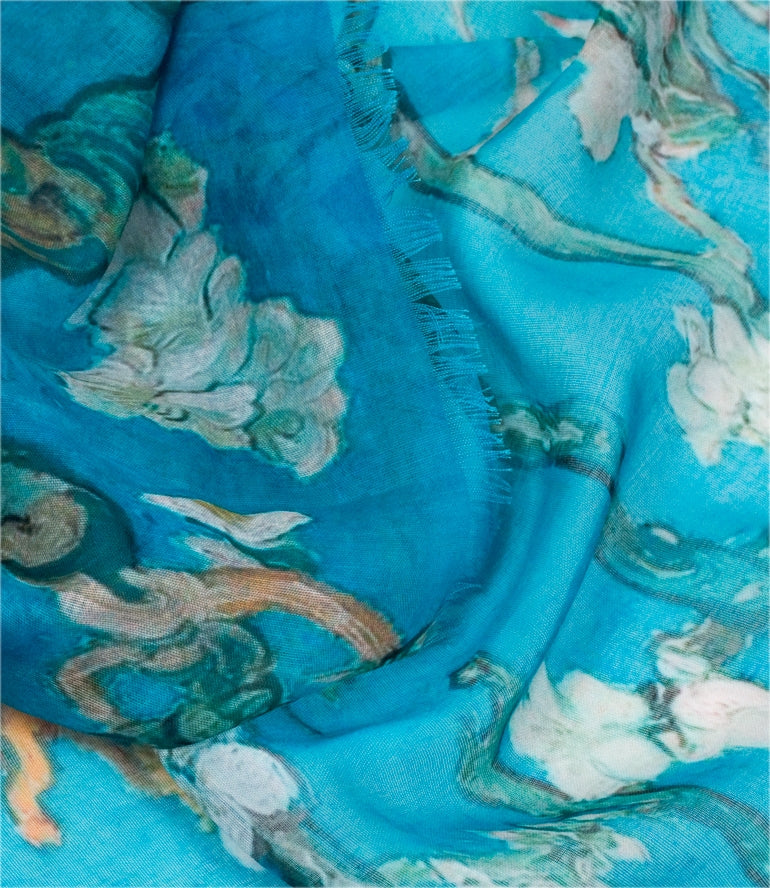 Van Gogh Almond Blossom Scarf