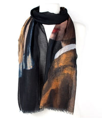 Design Shop Johannes Vermeer Girl With A Pearl Earring Scarf