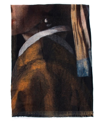 Design Shop Johannes Vermeer Girl With A Pearl Earring Scarf