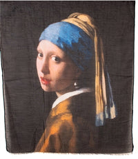 Design Shop Johannes Vermeer Girl With A Pearl Earring Scarf