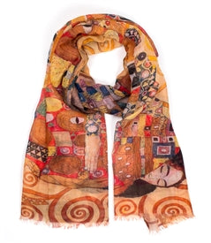 Design Shop Gustav Klimt Masterpiece Scarf