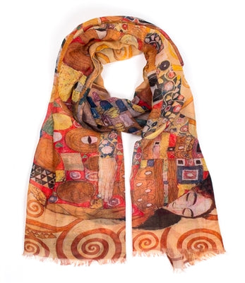 Design Shop Gustav Klimt Masterpiece Scarf