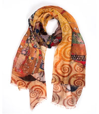 Design Shop Gustav Klimt Masterpiece Scarf