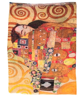 Design Shop Gustav Klimt Masterpiece Scarf