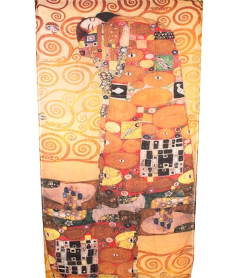 Design Shop Gustav Klimt Masterpiece Scarf