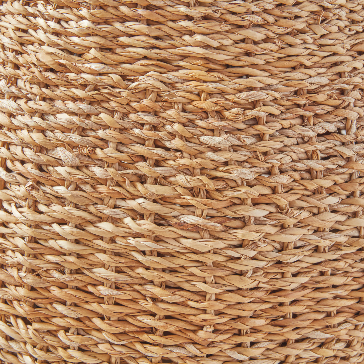 Design Shop Seagrass Hourglass Pouf