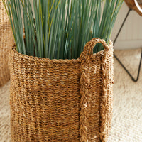 Design Shop Seagrass Round Baskets Large, Set Of 3