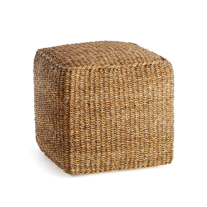Design Shop Seagrass Square Pouf