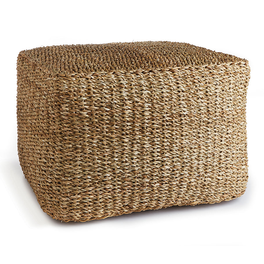 Design Shop Seagrass Square Ottoman
