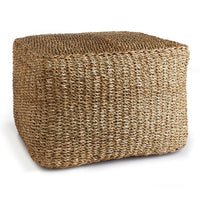 Design Shop Seagrass Square Ottoman