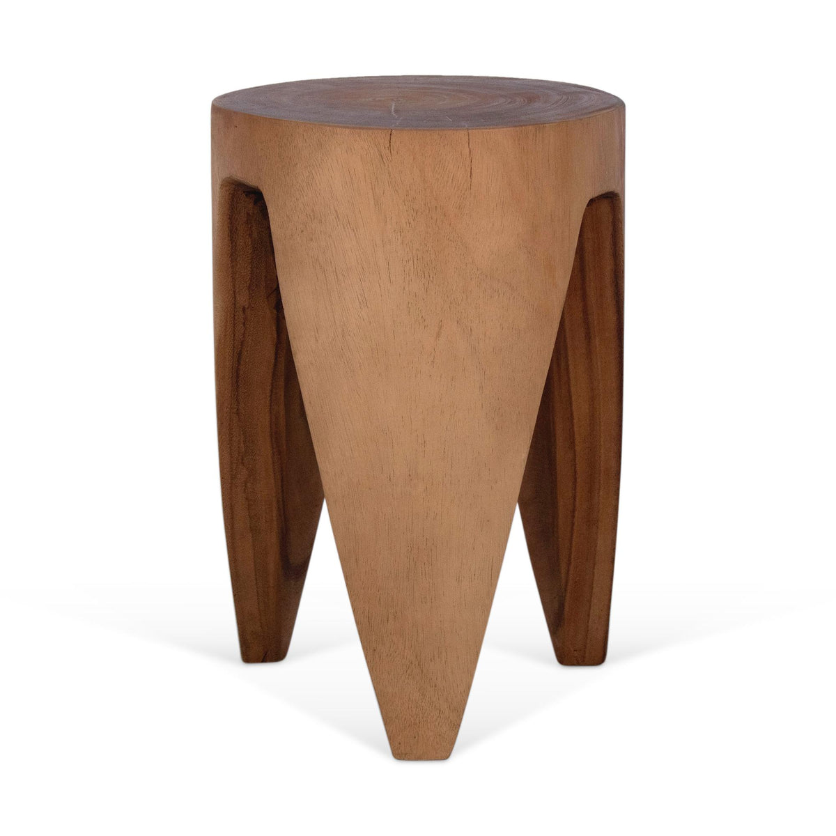 Design Shop Maze Geometric Puzzle Side Table, Set of 2, 12.25"W, Natural