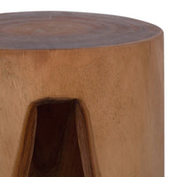 Design Shop Maze Geometric Puzzle Side Table, Set of 2, 12.25"W, Natural