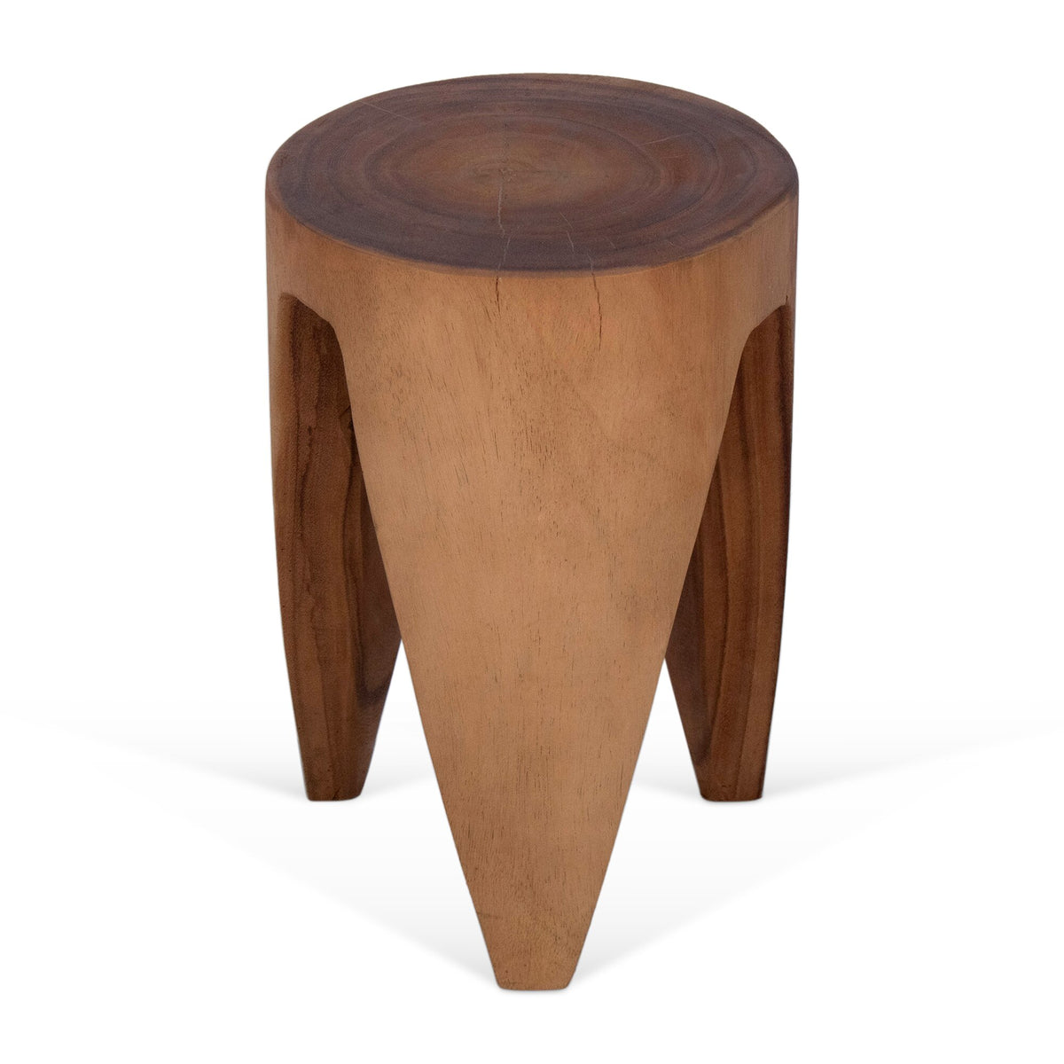 Design Shop Maze Geometric Puzzle Side Table, Set of 2, 12.25"W, Natural