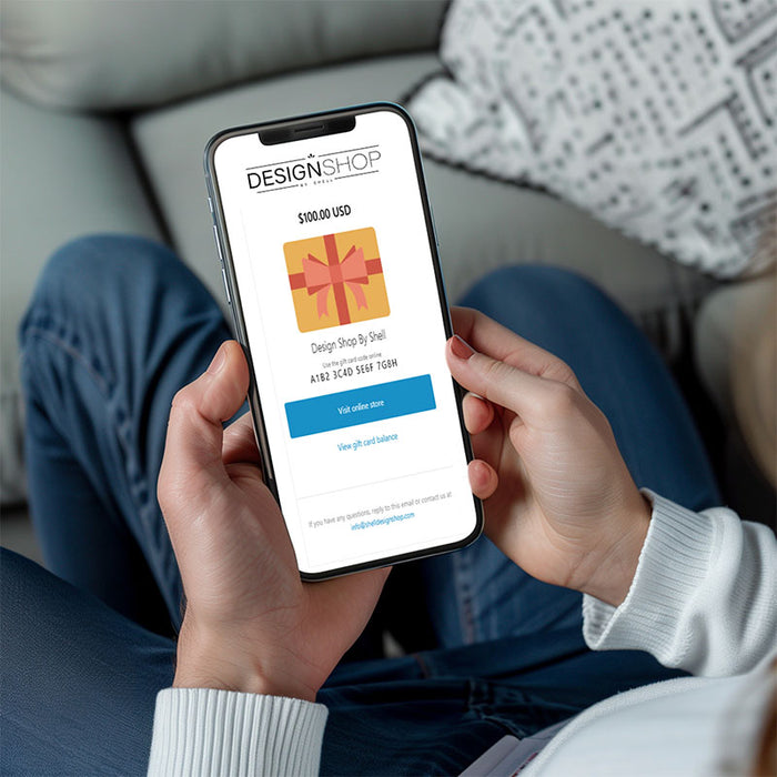 Design Shop Digital Gift Card