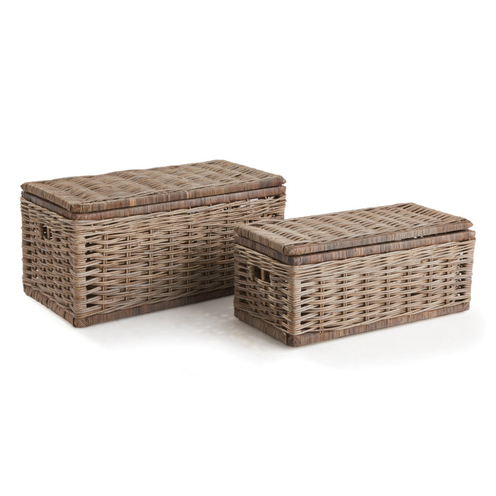 Design Shop Normandy Storage Trunks, Set Of 2