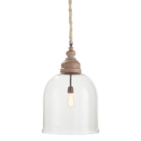 Design Shop Vintner'S Cloche Pendant 26"