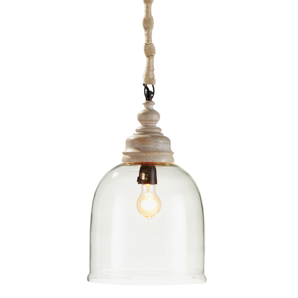 Design Shop Vintner'S Cloche Pendant 17"