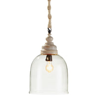 Design Shop Vintner'S Cloche Pendant 17"