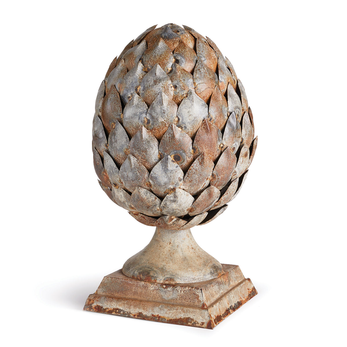 Design Shop Weathered Metal Artichoke Finial