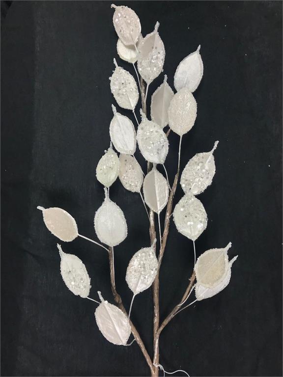 Design Shop 37"L Icy Money Plant Spray