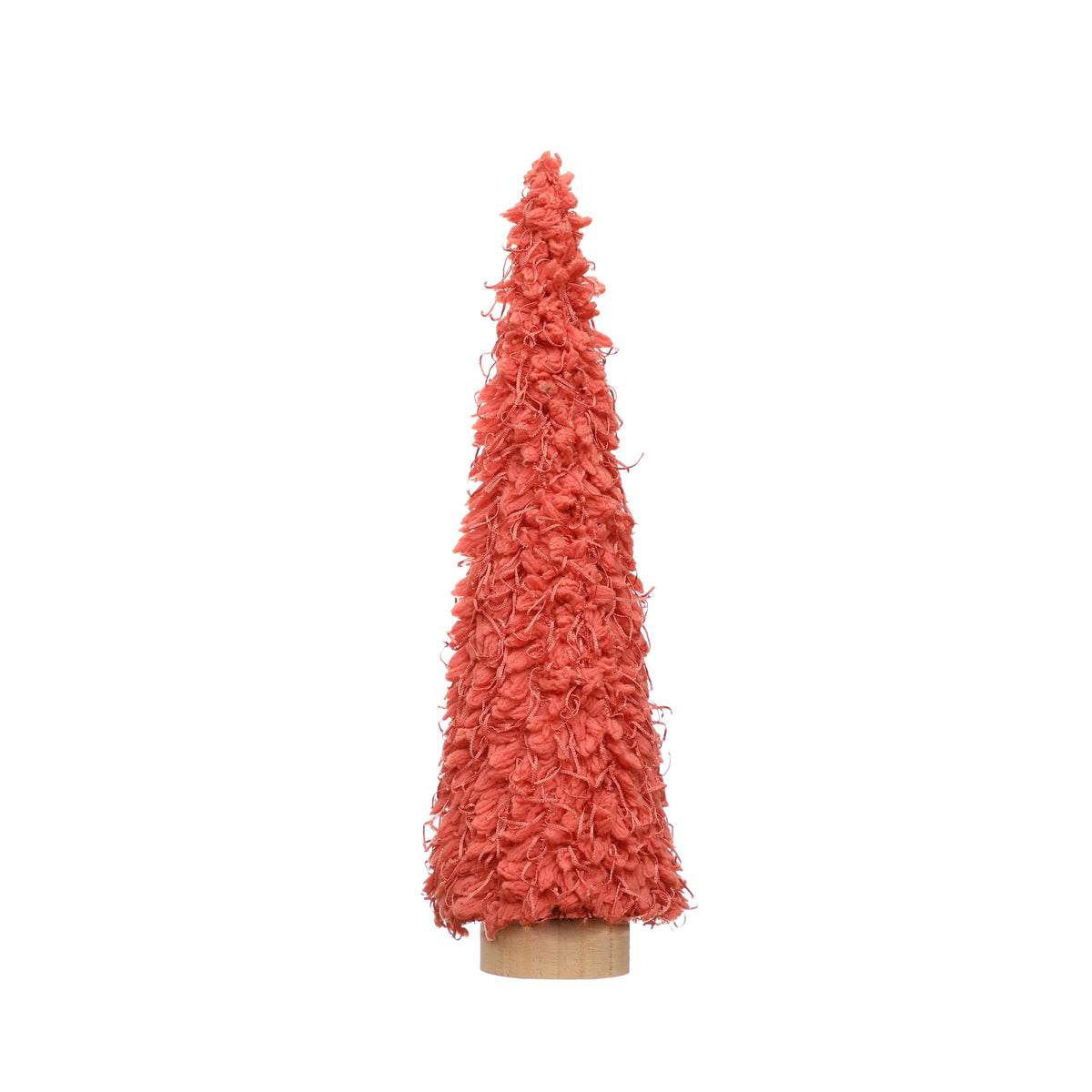 Design Shop Fabric Tree w/ Wood Base, Pink