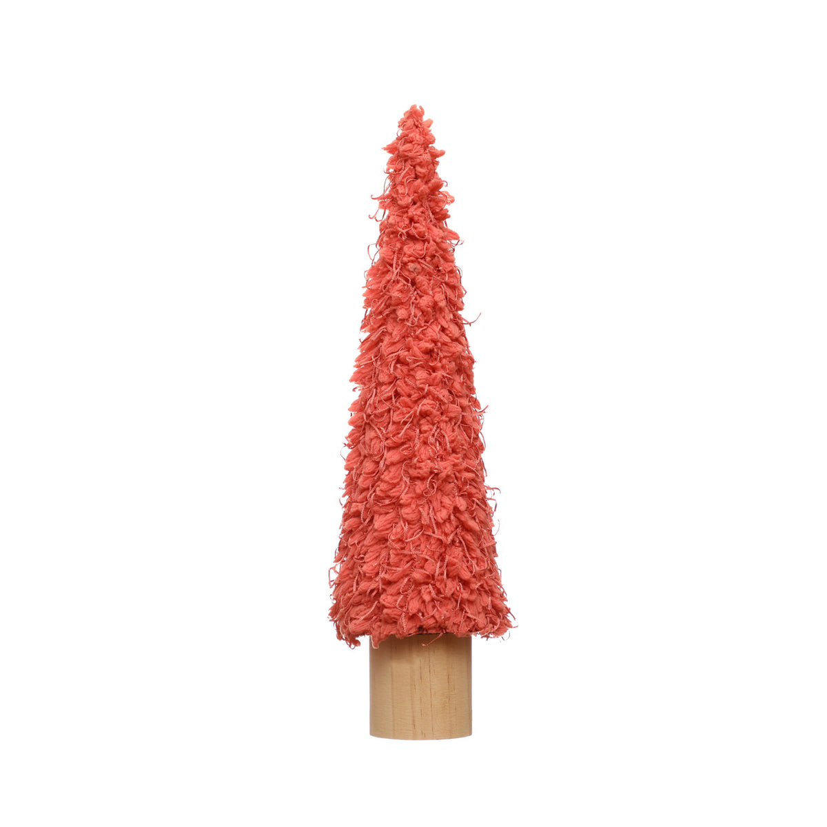 Design Shop Fabric Tree w/ Wood Base, Pink