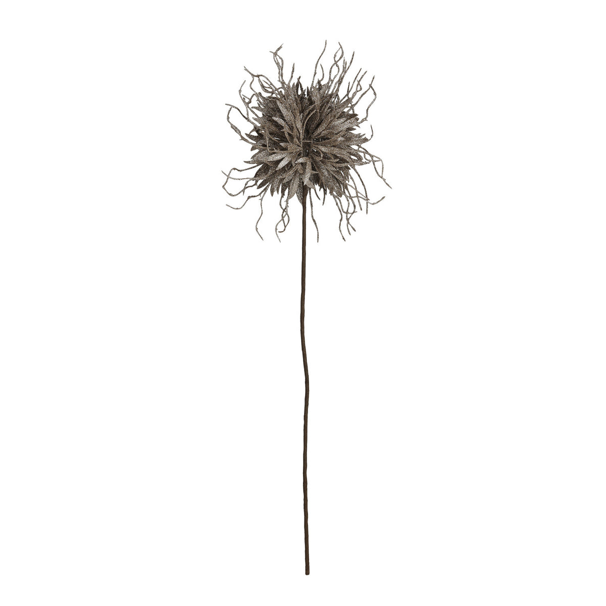 Design Shop Faux Pick w/ Glitter, Pewter Color