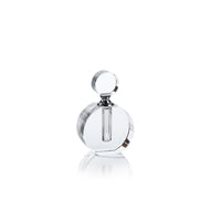 Zodax 6-Inch Tall Amari Double O Glass Perfume Bottle