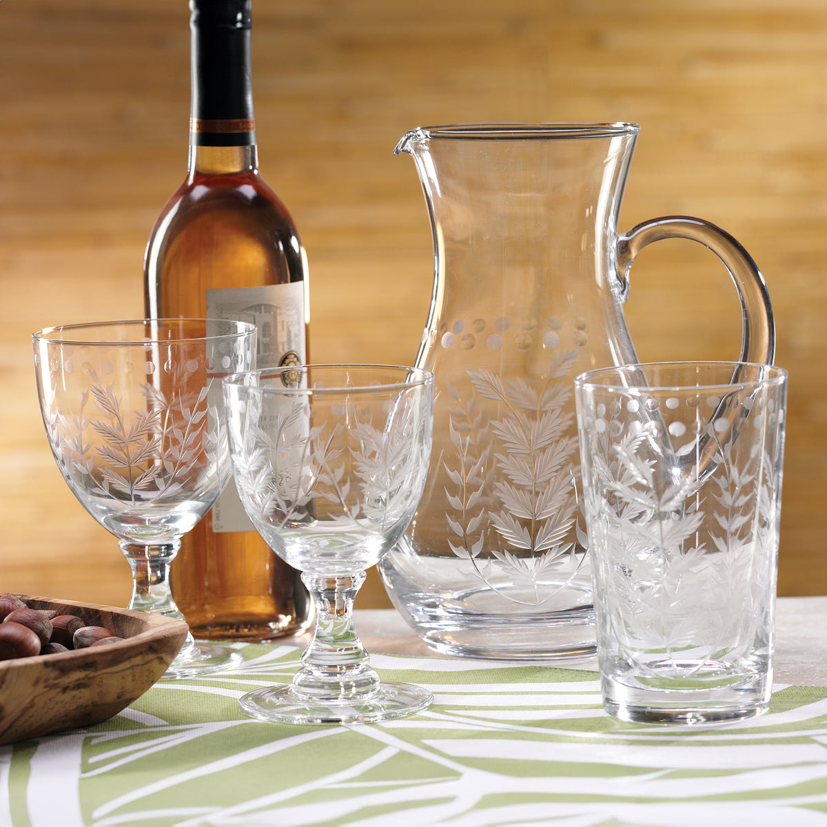 Zodax 6-Inch Tall Patia Red Wine Glass, Set of 4