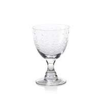 Zodax 6-Inch Tall Patia Red Wine Glass, Set of 4