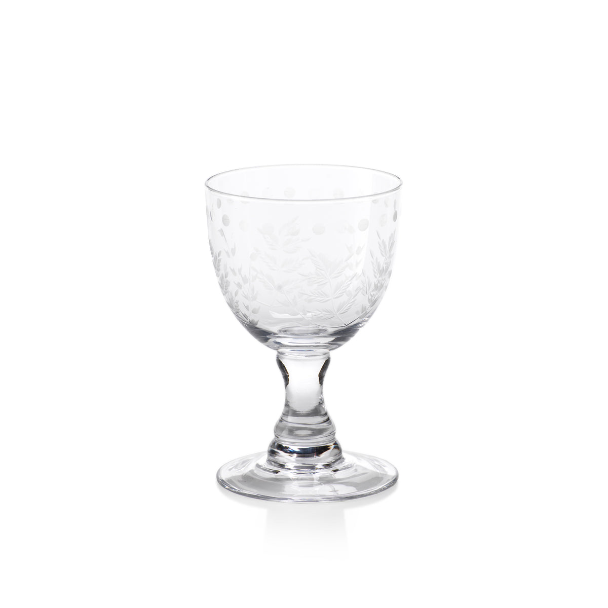 Zodax 5.5-Inch Tall Patia White Wine Glass, Set of 4