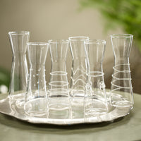 Zodax 6-Piece Zalli Assorted Glass Carafe Set